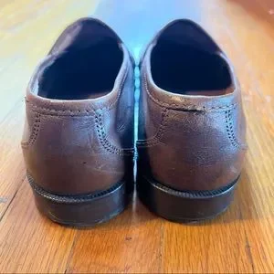 Alfani | Shoes | Alfani Brown Leather Woven Oxford Dress 